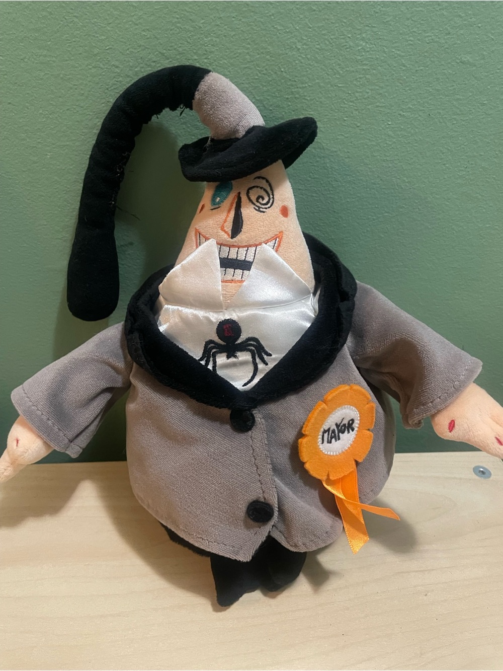 Nightmare Before Christmas Mayor Plush Halloween
